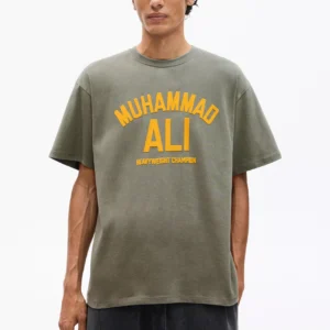 Green Muhammad Ali T-shirt